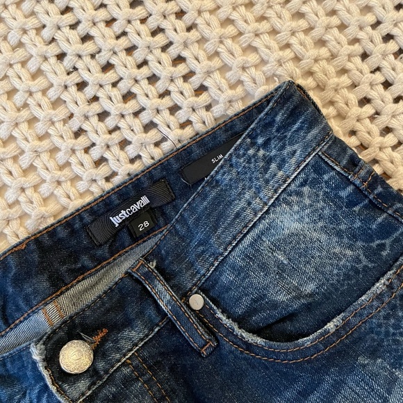Just Cavalli slim fit jeans. Size 28 - Picture 3 of 5